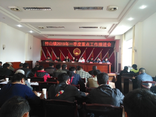 一季度重点工作推进会