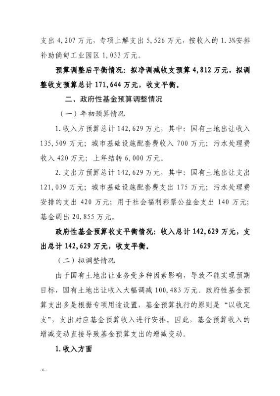 19政办通167__关于印发《宜良县2019年财政预算调整方案》的通知0005