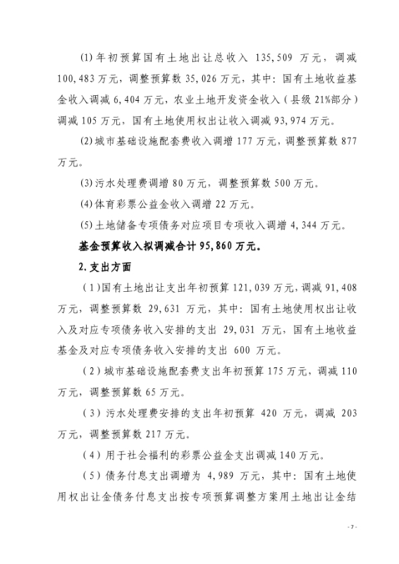 19政办通167__关于印发《宜良县2019年财政预算调整方案》的通知0006