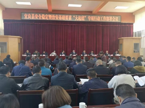 安全稳定、治安基础要素“大起底”专项行动部署会