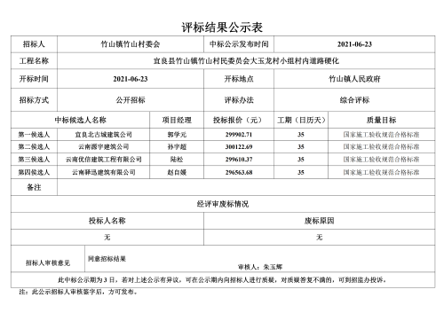 竹山镇竹山村民委员会大玉龙村小组村内道路硬化_00