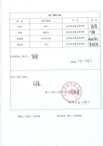 政务局2020年度部门整体支出绩效自评报告_14