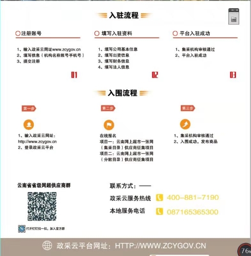 企业入驻“政采云”流程