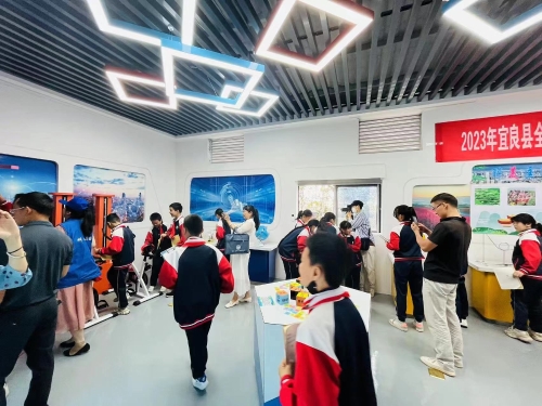 （图片5）匡远街道办举办2023年科技周活动暨科普小镇愿景微科馆开馆仪式