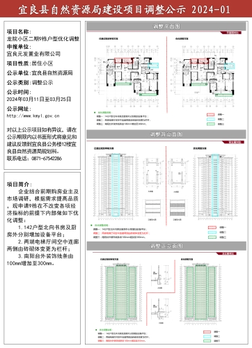 龙院二期9栋户型优化调整
