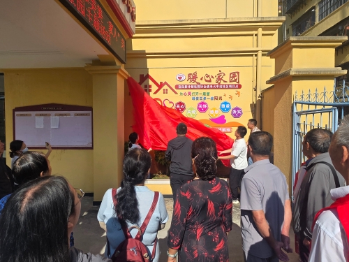 （图片1）“暖心家园践初心 一枝一叶总关情”